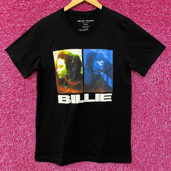 Billie Eilish Eco Friendly Photo T-Shirt Medium - Picture 1 of 4